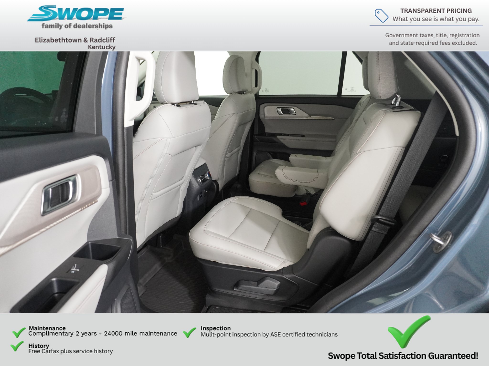 Certified 2025 Ford Explorer Active w/ Active Comfort Package AWD/4WD image 13