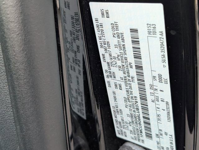 Certified 2020 Ford Escape SE image 18