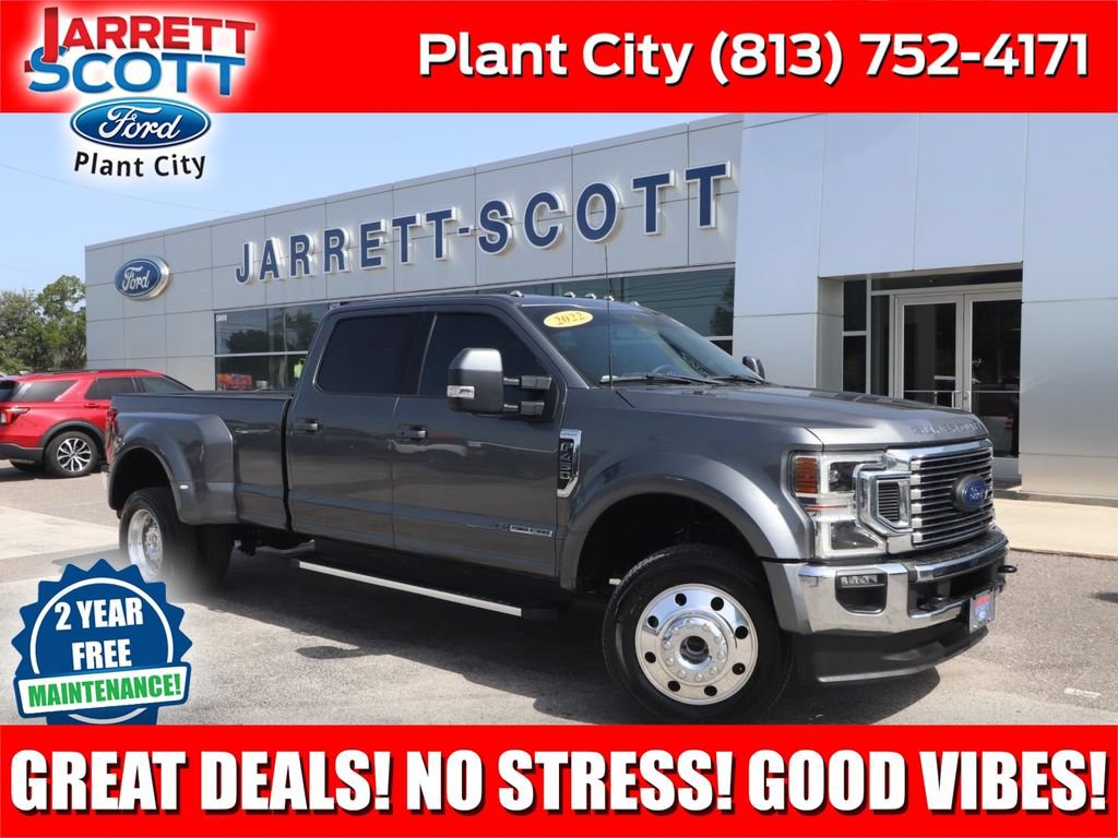 Certified 2022 Ford F450 Lariat w/ Lariat Ultimate Package AWD/4WD video 1