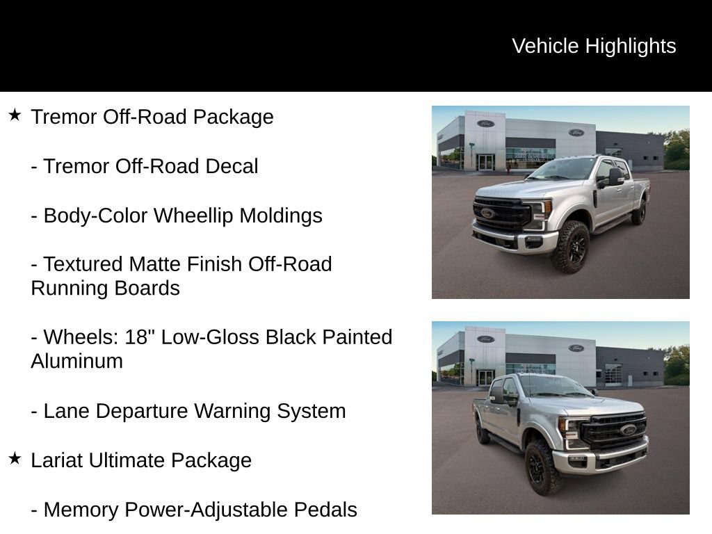 Certified 2022 Ford F250 Lariat w/ Tremor Off-Road Package AWD/4WD image 6
