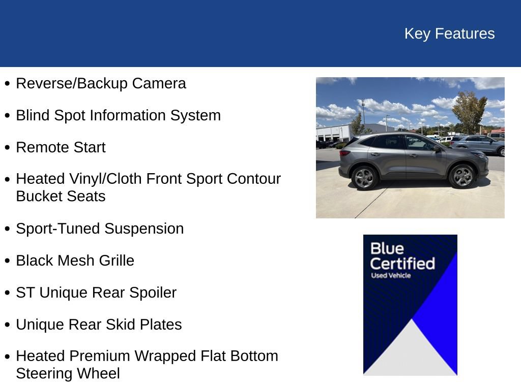 Certified 2025 Ford Escape ST-Line Select AWD/4WD image 30