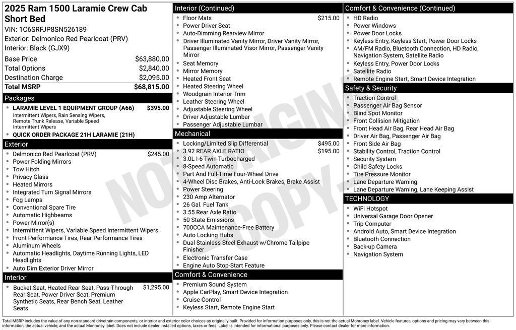 Used 2025 RAM 1500 Laramie image 10