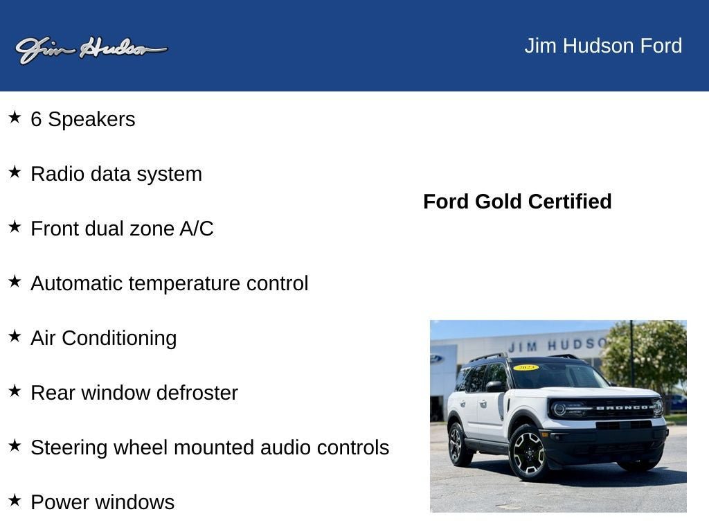 Certified 2023 Ford Bronco Sport Outer Banks w/ Tech Package AWD/4WD image 13