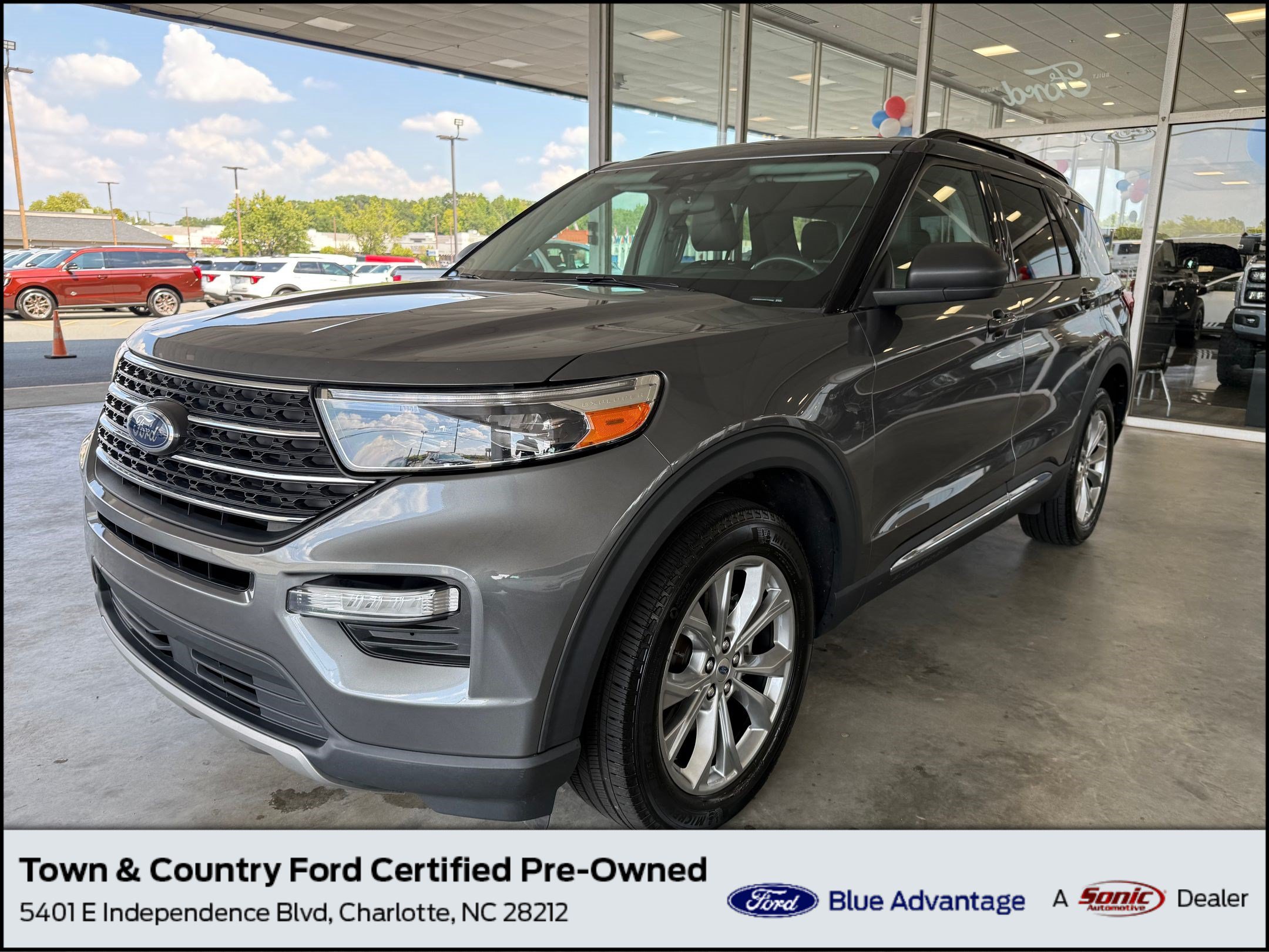Certified 2023 Ford Explorer XLT w/ Equipment Group 202A