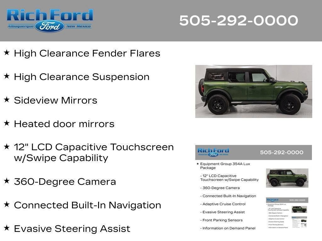 Certified 2023 Ford Bronco Wildtrak AWD/4WD image 65