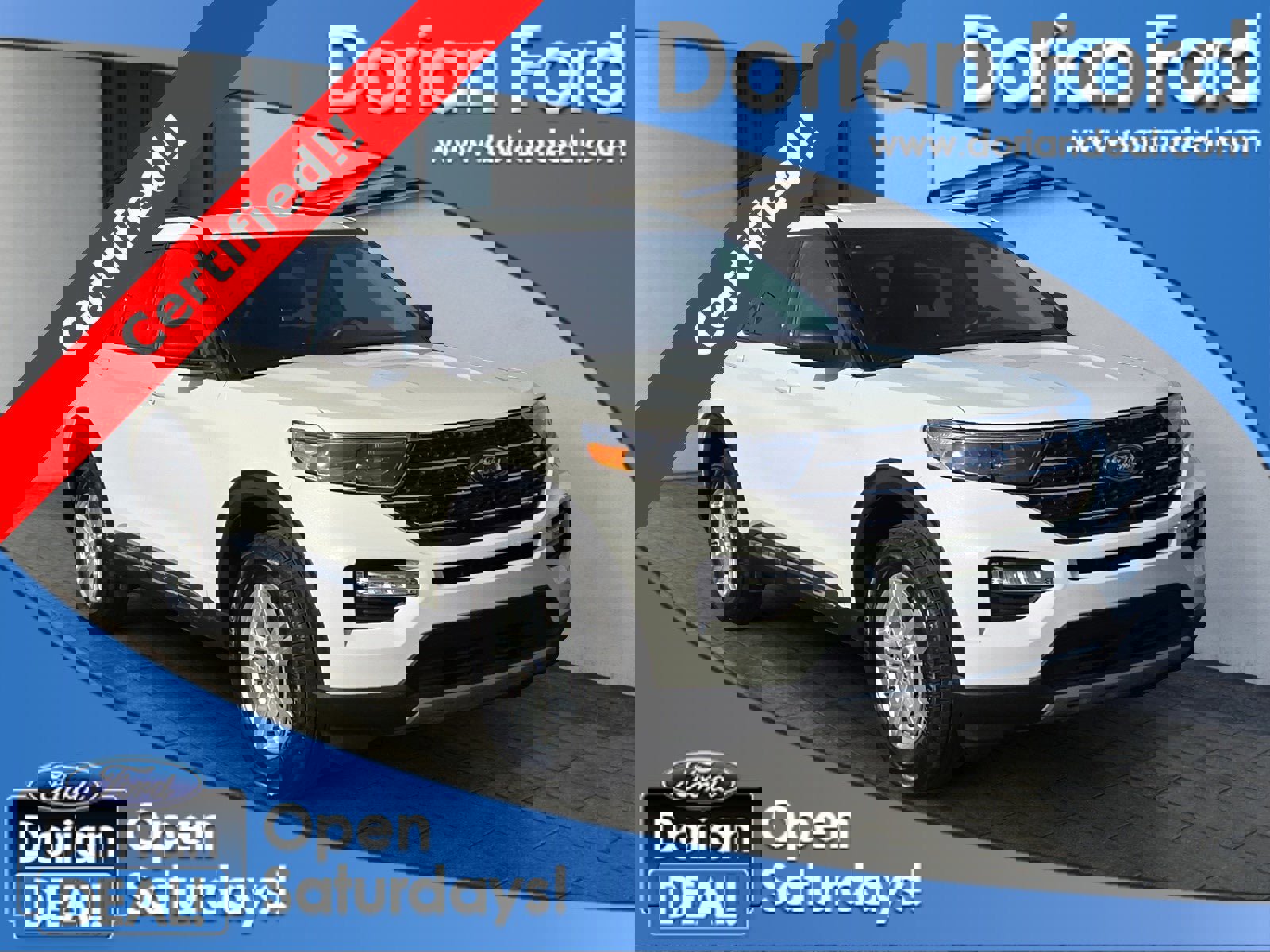 Certified 2023 Ford Explorer XLT w/ Equipment Group 202A image 7