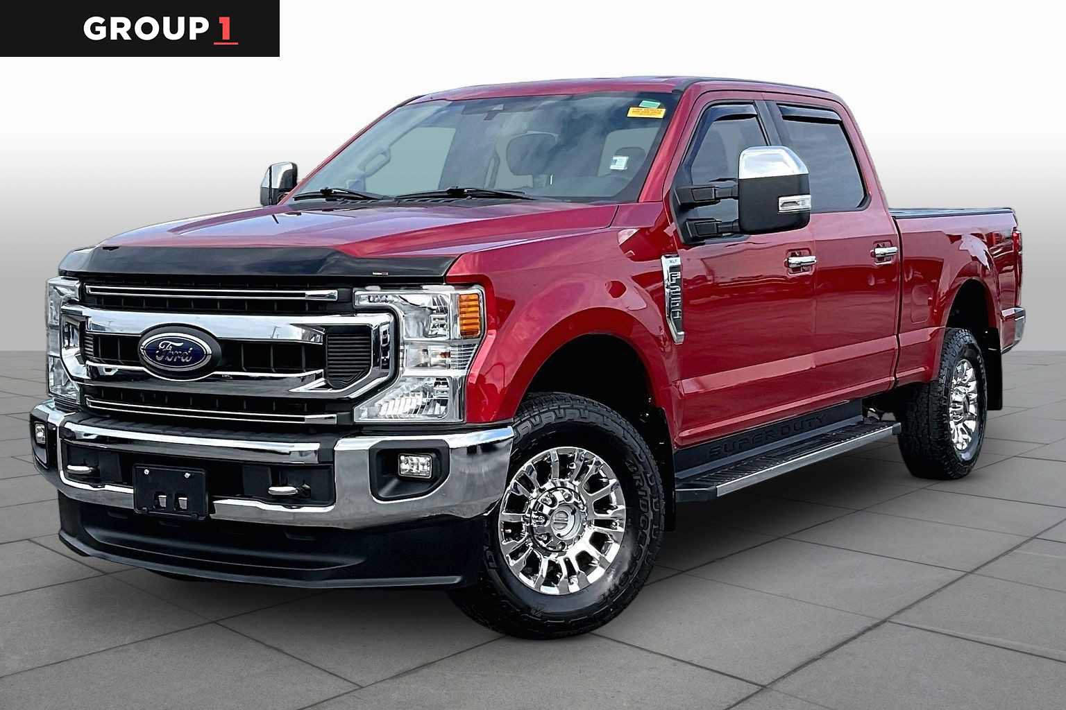 Certified 2021 Ford F250 XLT w/ XLT Premium Package AWD/4WD image 1