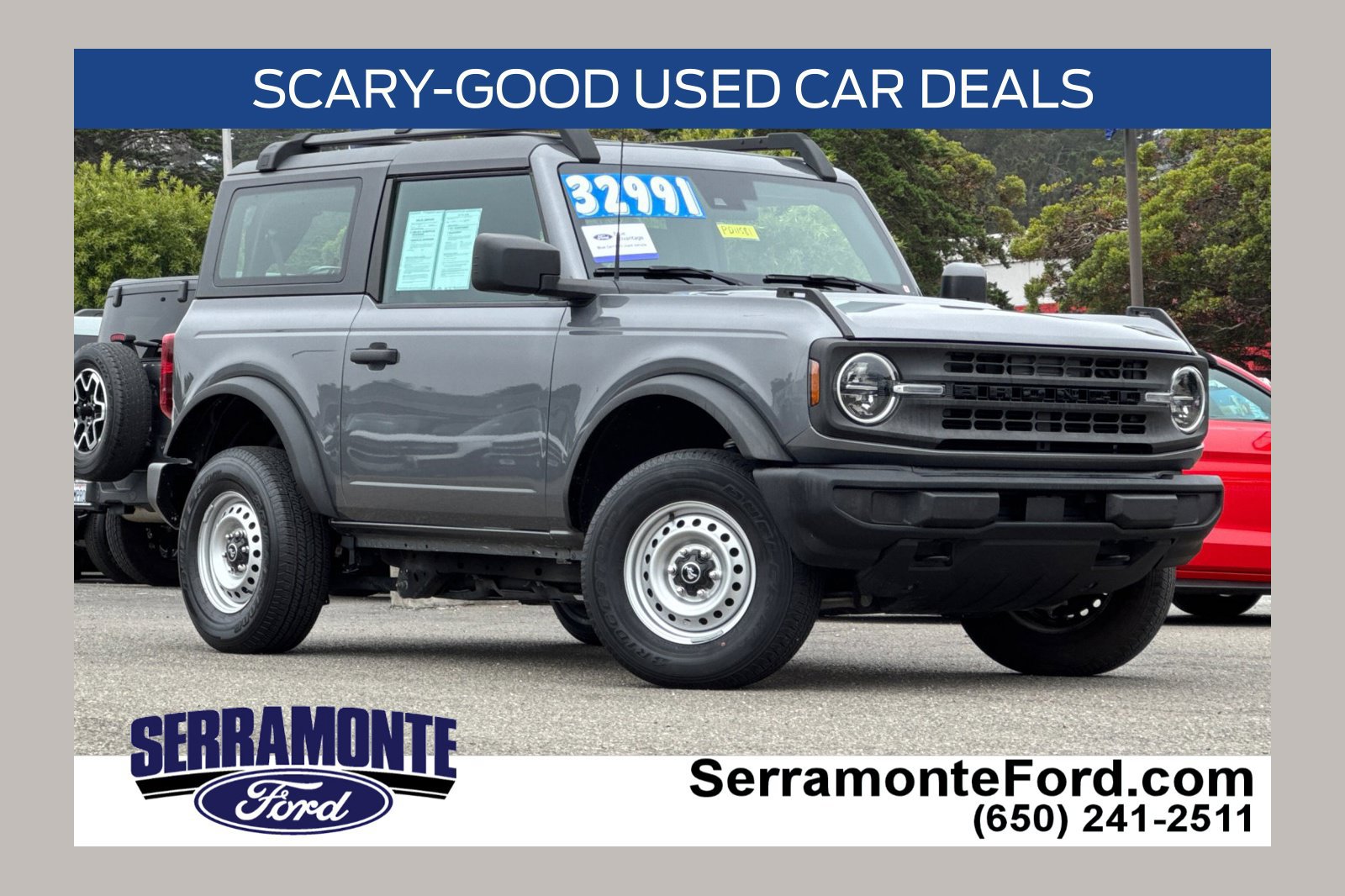Certified 2022 Ford Bronco 2-Door
