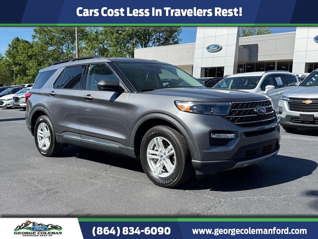 Certified 2022 Ford Explorer XLT w/ Equipment Group 202A RWD image 1