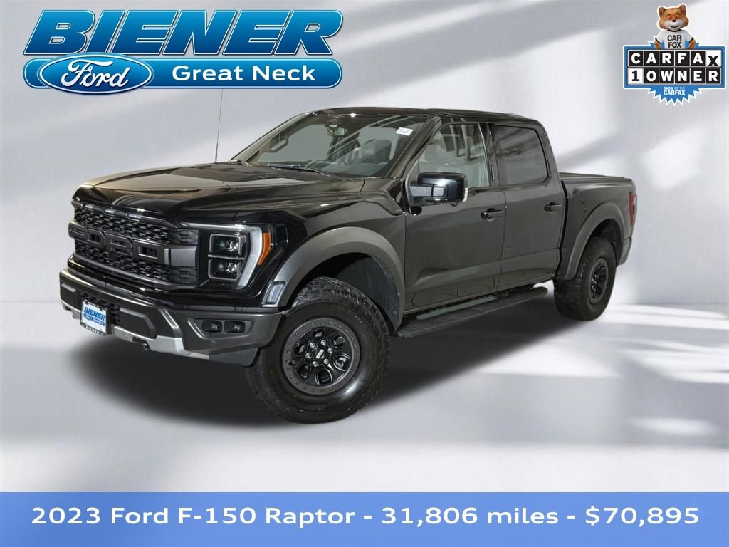 Certified 2023 Ford F150 Raptor w/ Blue Interior Package AWD/4WD image 1
