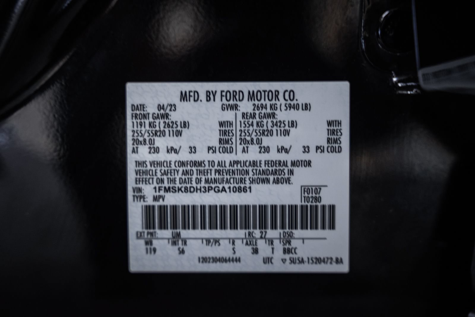 Certified 2023 Ford Explorer XLT w/ Equipment Group 202A AWD/4WD image 42