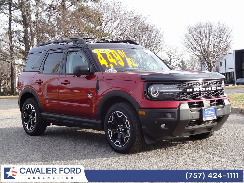 Certified 2025 Ford Bronco Sport Outer Banks w/ Outer Banks Tech Package+ image 9