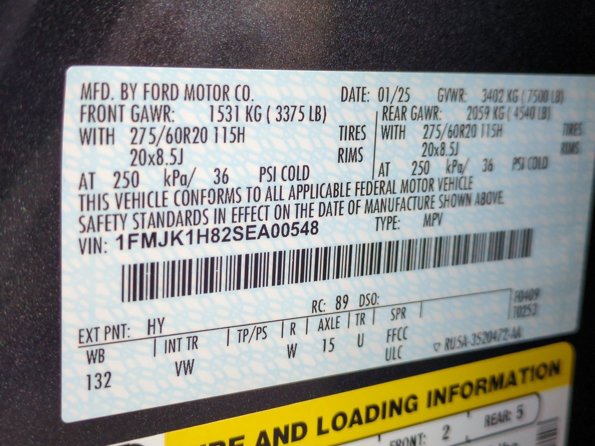 Certified 2025 Ford Expedition Max Active RWD image 30