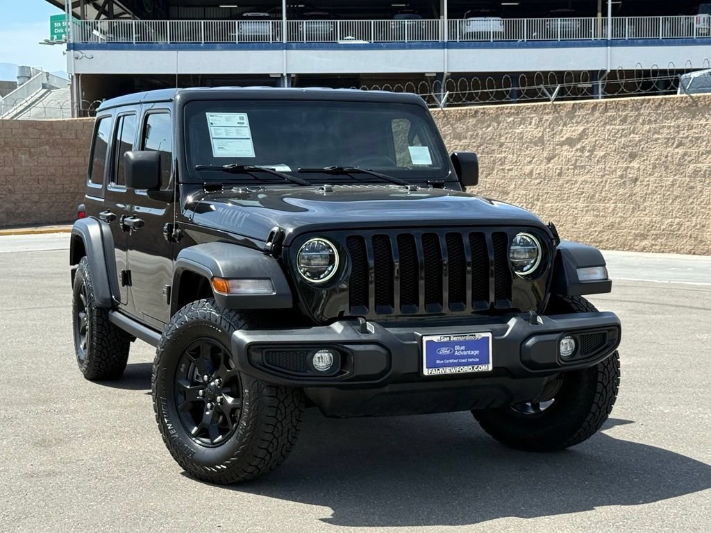 Used 2021 Jeep Wrangler Unlimited Sport AWD/4WD image 3
