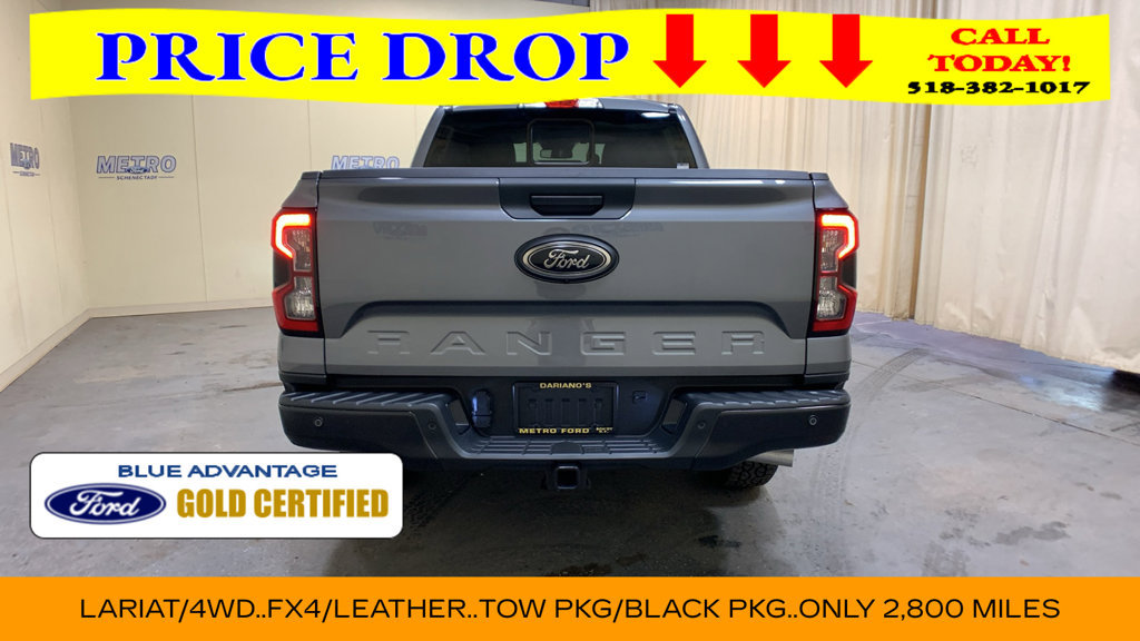 Certified 2025 Ford Ranger Lariat w/ FX4 Off-Road Package AWD/4WD image 4