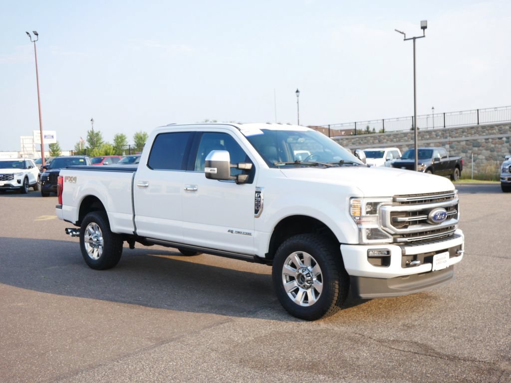 Certified 2021 Ford F350 Platinum AWD/4WD image 3
