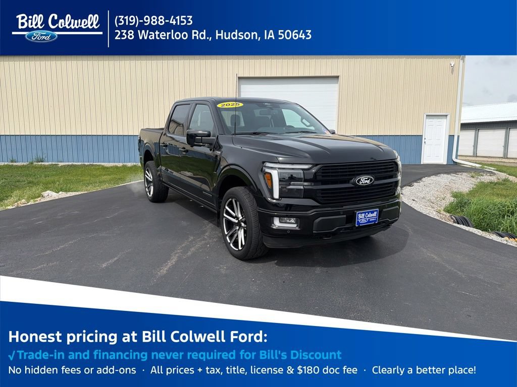 Certified 2025 Ford F150 Platinum w/ Equipment Group 702A High