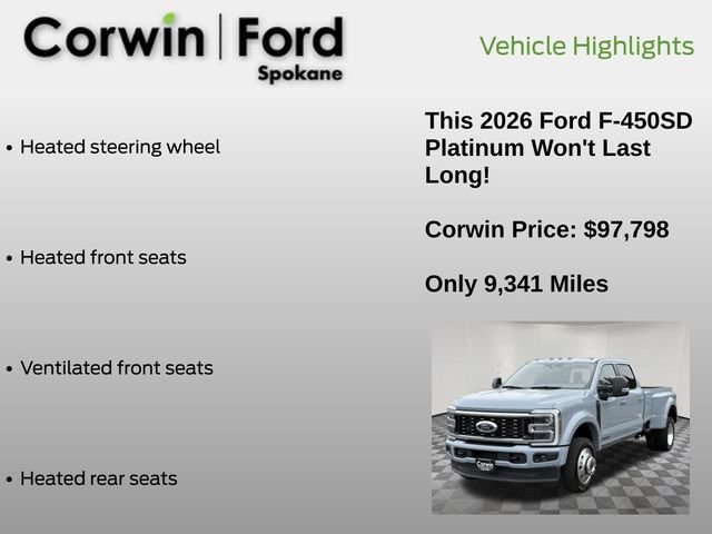 Certified 2026 Ford F450 Platinum AWD/4WD image 13