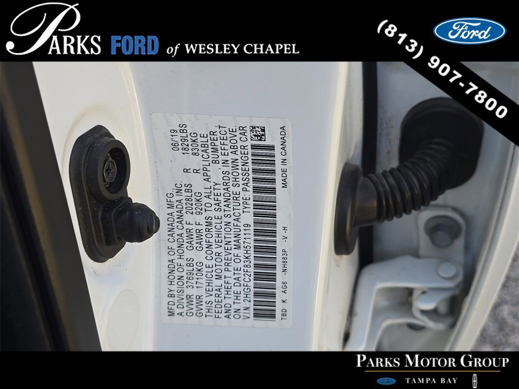 Used 2019 Honda Civic Sport image 32