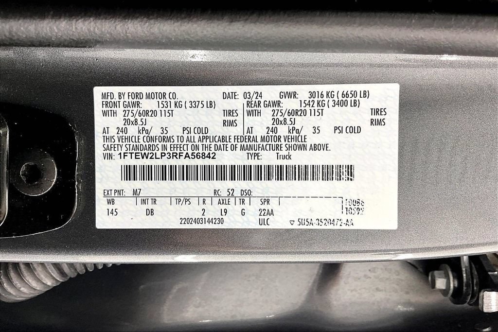 Certified 2024 Ford F150 STX AWD/4WD image 36