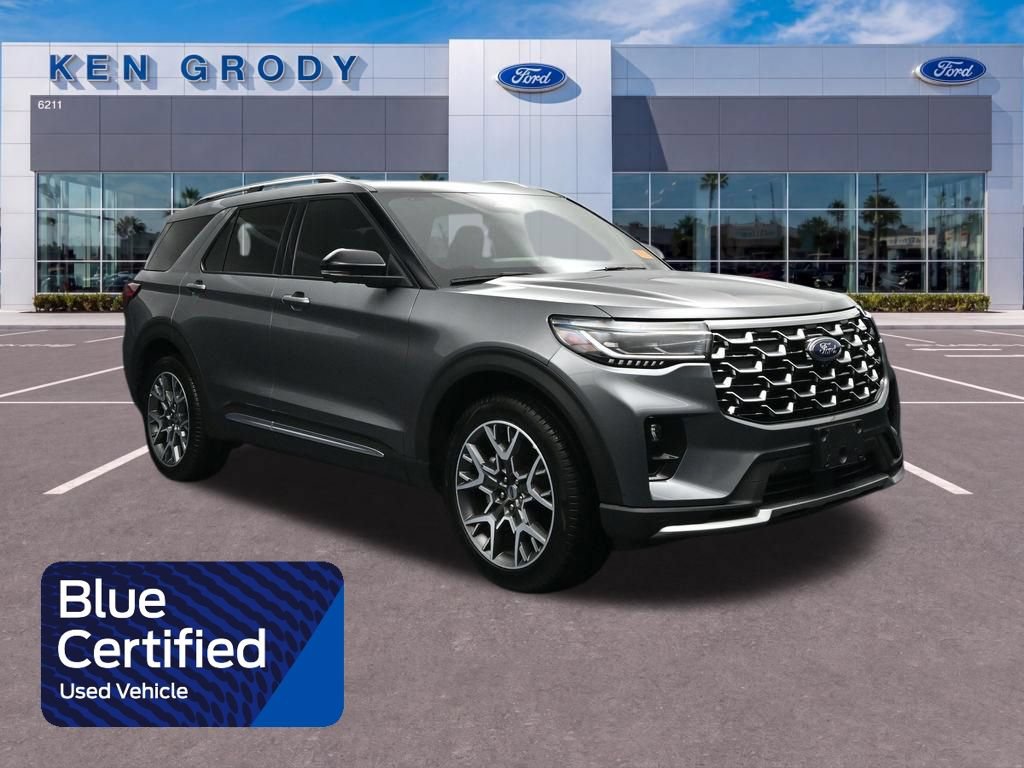 Certified 2025 Ford Explorer Platinum w/ Ultimate Package