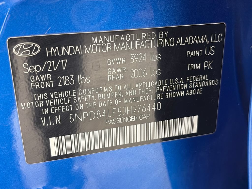 Used 2018 Hyundai Elantra Value Edition FWD image 9
