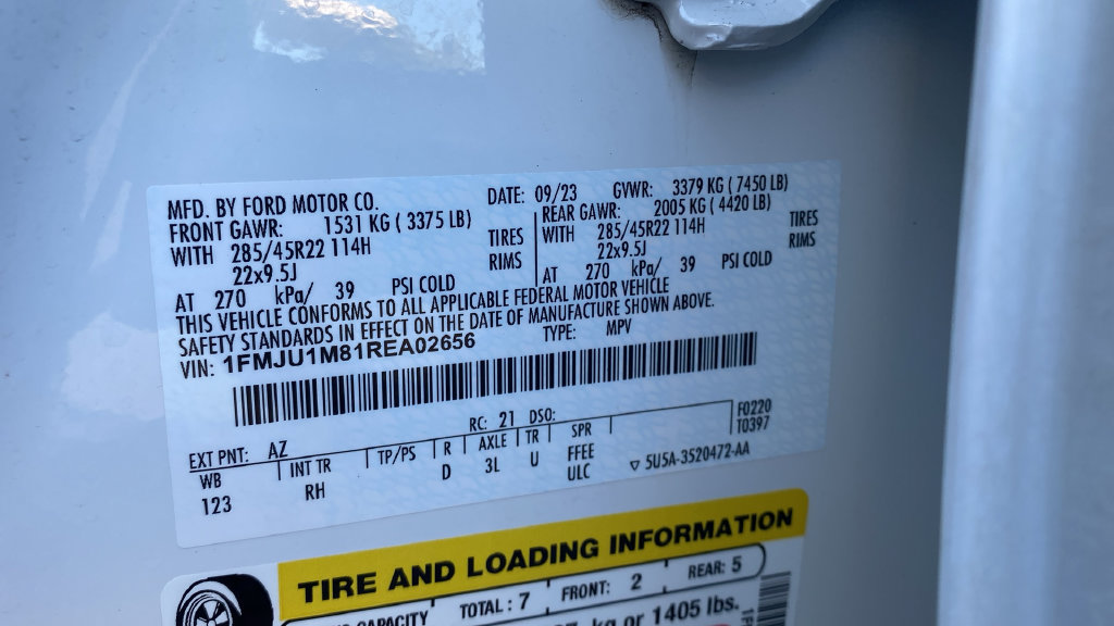 Certified 2024 Ford Expedition Platinum AWD/4WD image 18