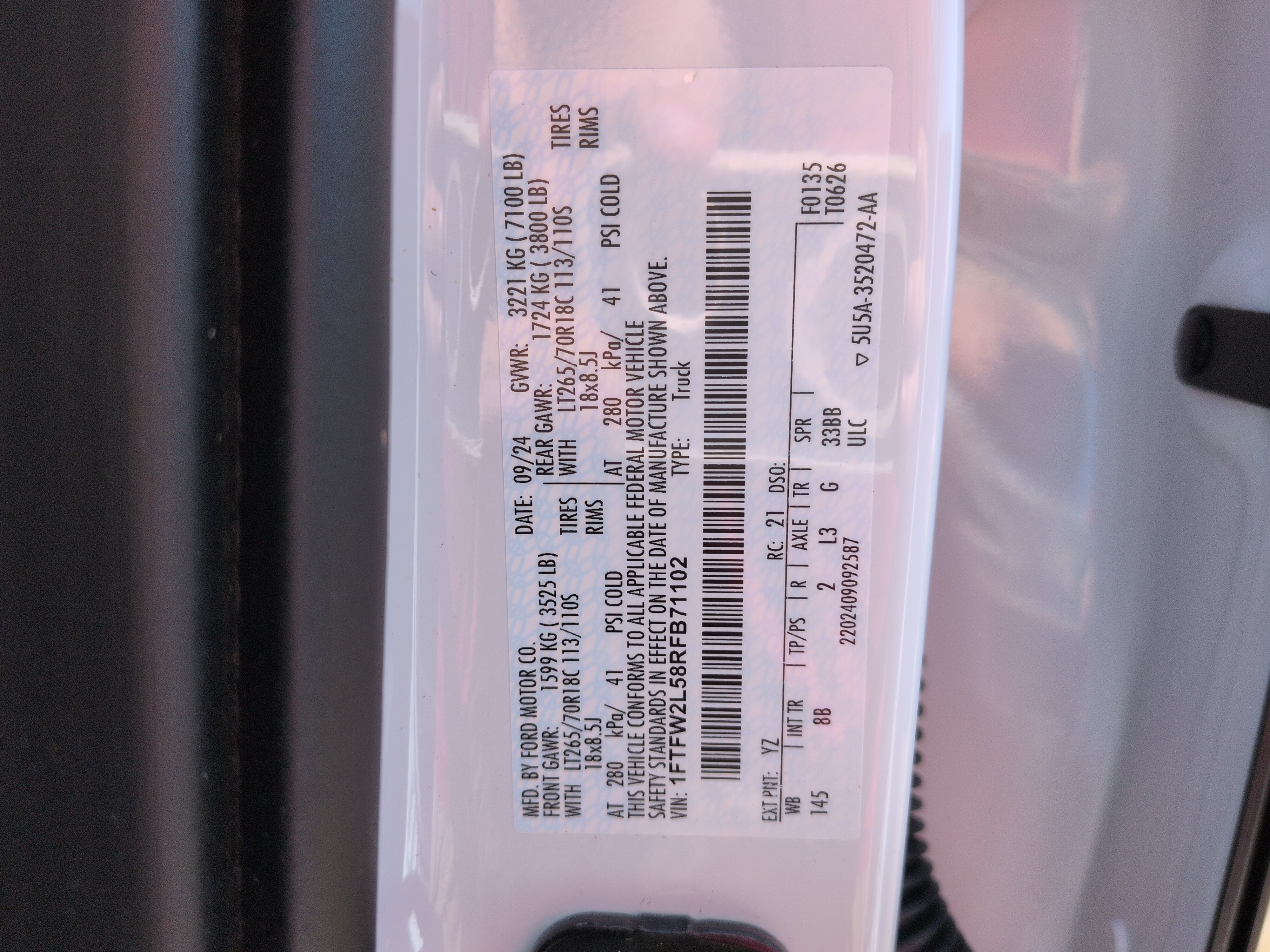 Certified 2024 Ford F150 STX w/ Equipment Group 201A FX4 AWD/4WD image 26