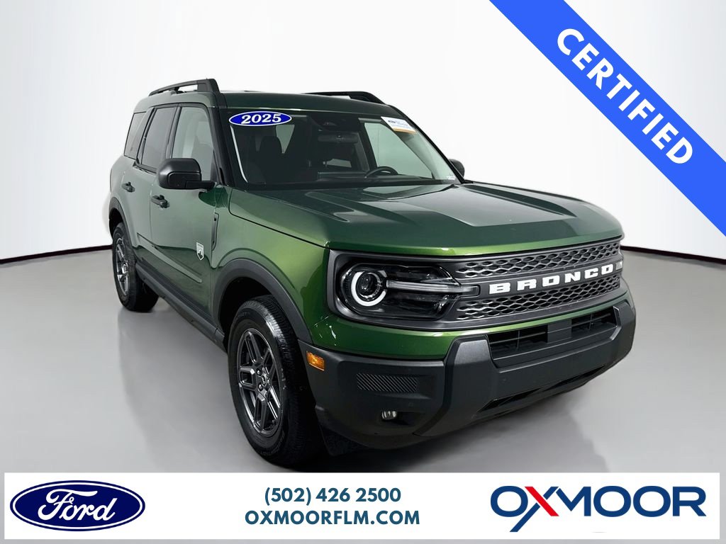 Certified 2025 Ford Bronco Sport Big Bend w/ Convenience Package