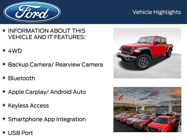 Used 2024 Jeep Gladiator Rubicon image 11