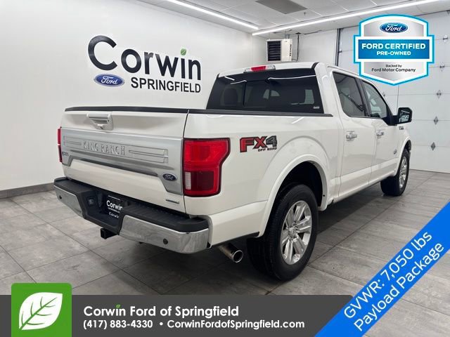 Certified 2018 Ford F150 King Ranch w/ Equipment Group 601A Luxury image 2