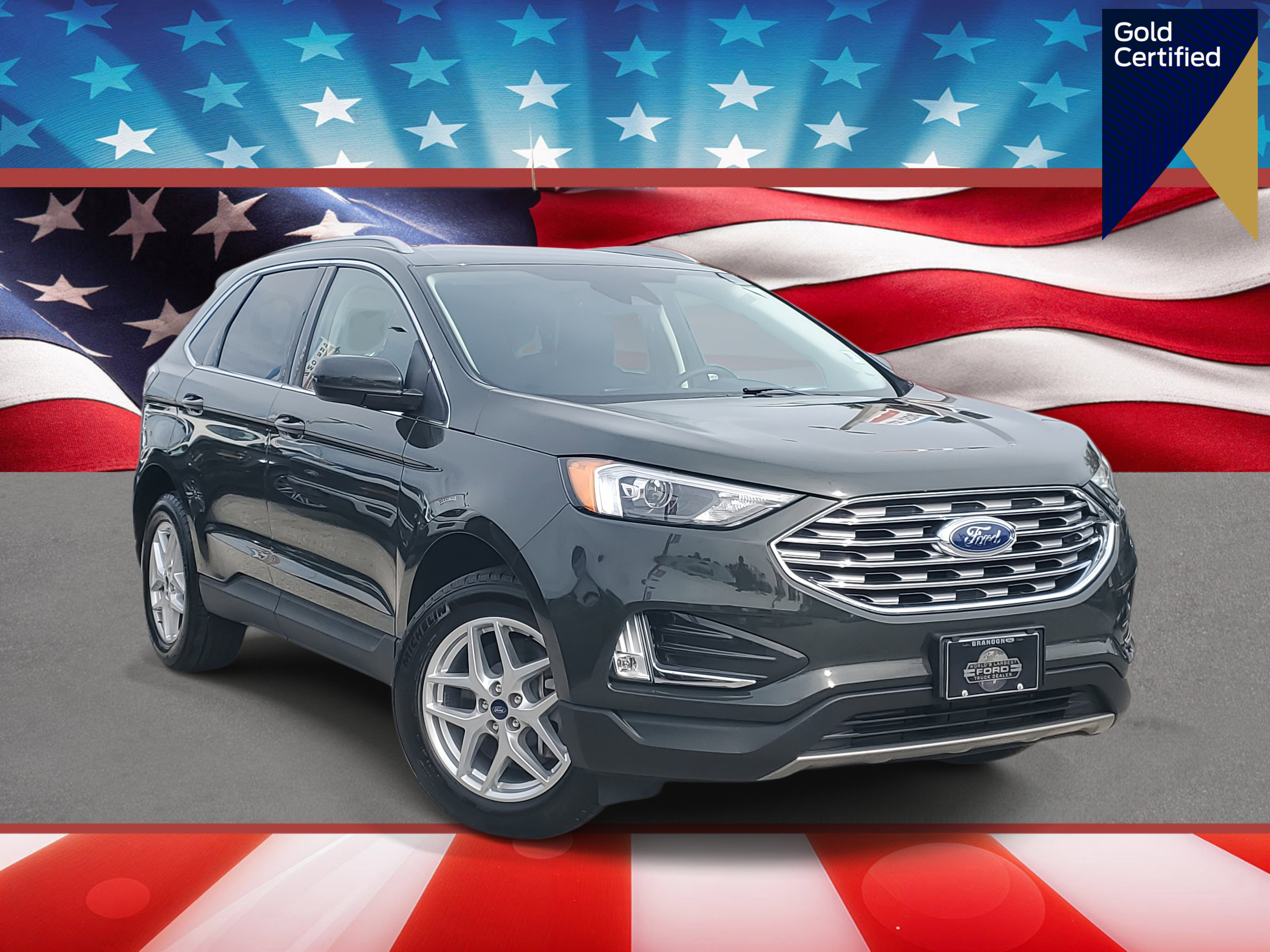 Certified 2022 Ford Edge SEL w/ Convenience Package image 1