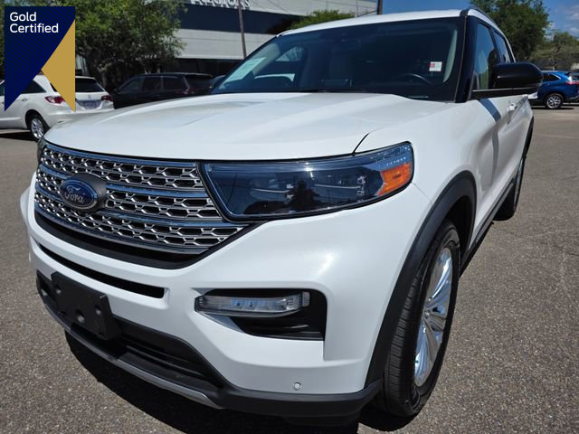 Certified 2022 Ford Explorer Limited w/ Limited Technology Package AWD/4WD image 1