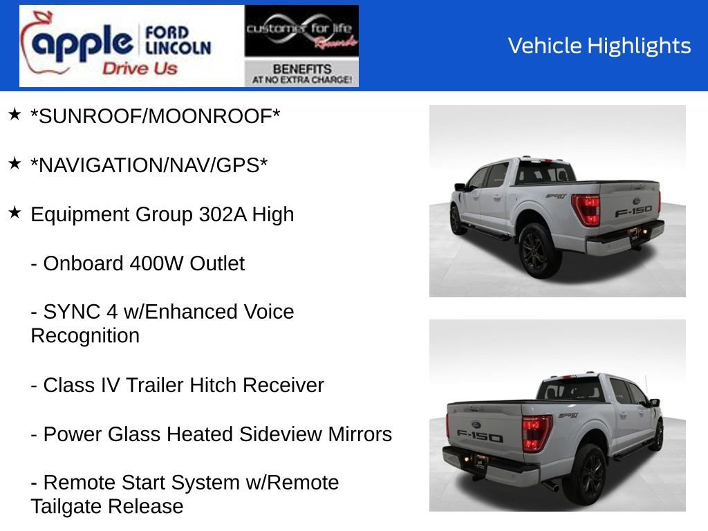 Certified 2022 Ford F150 XLT w/ Equipment Group 302A High image 13