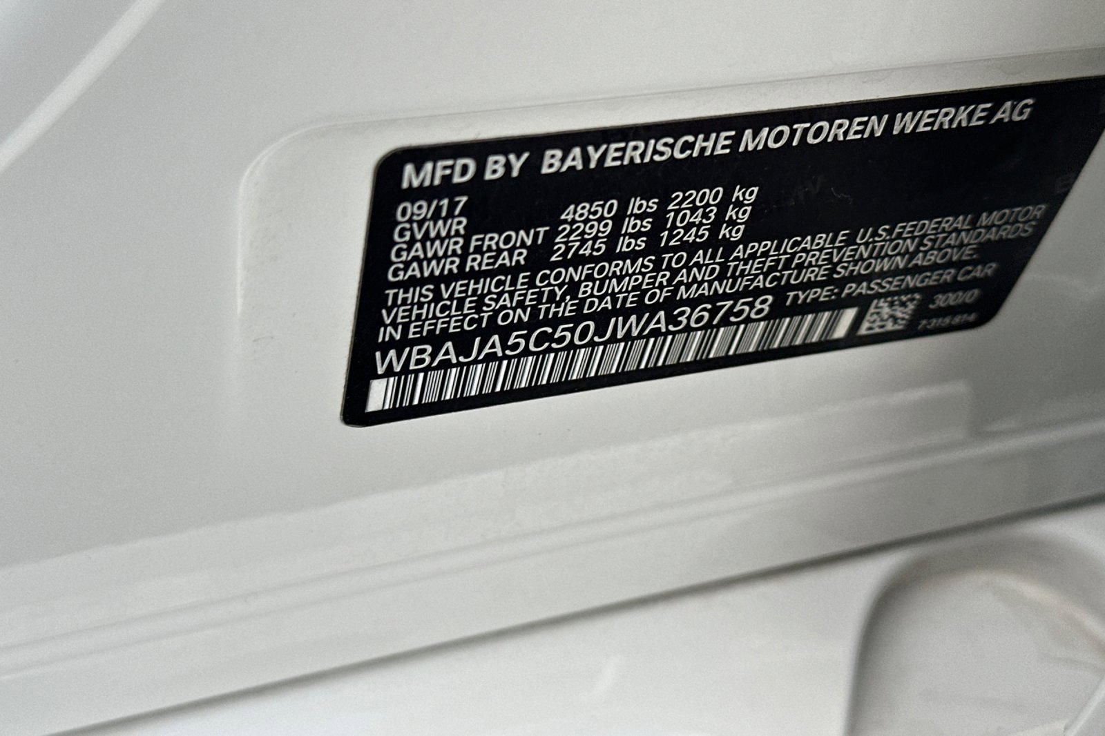 Used 2018 BMW 530i image 34