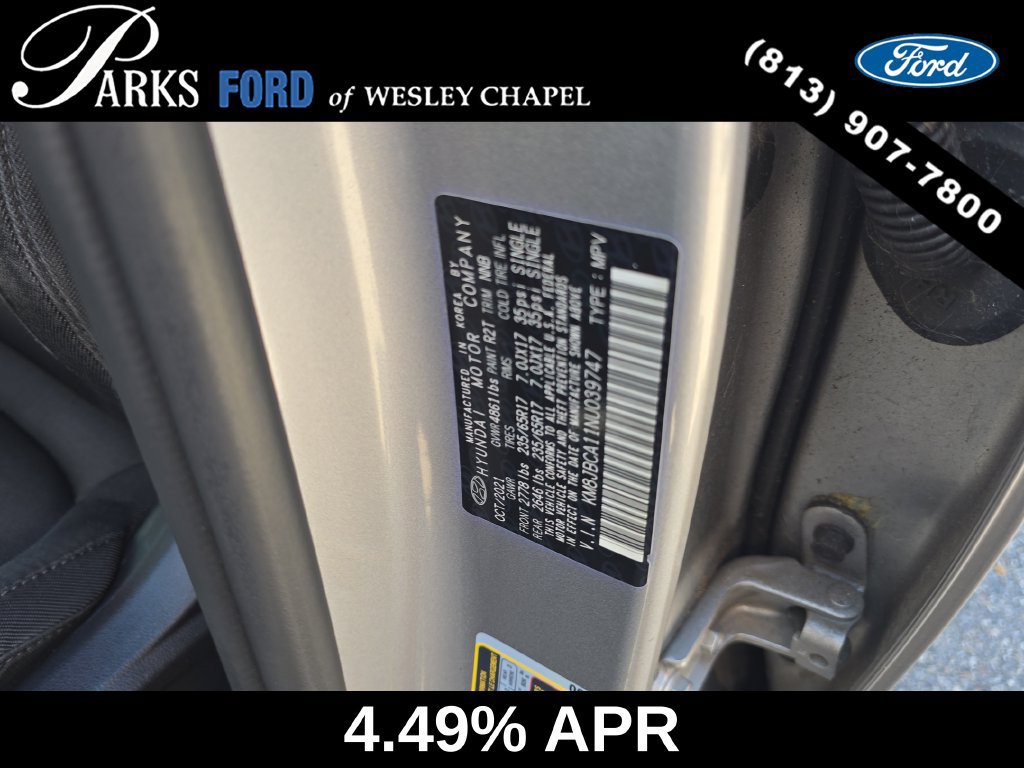 Used 2022 Hyundai Tucson Blue AWD/4WD image 32