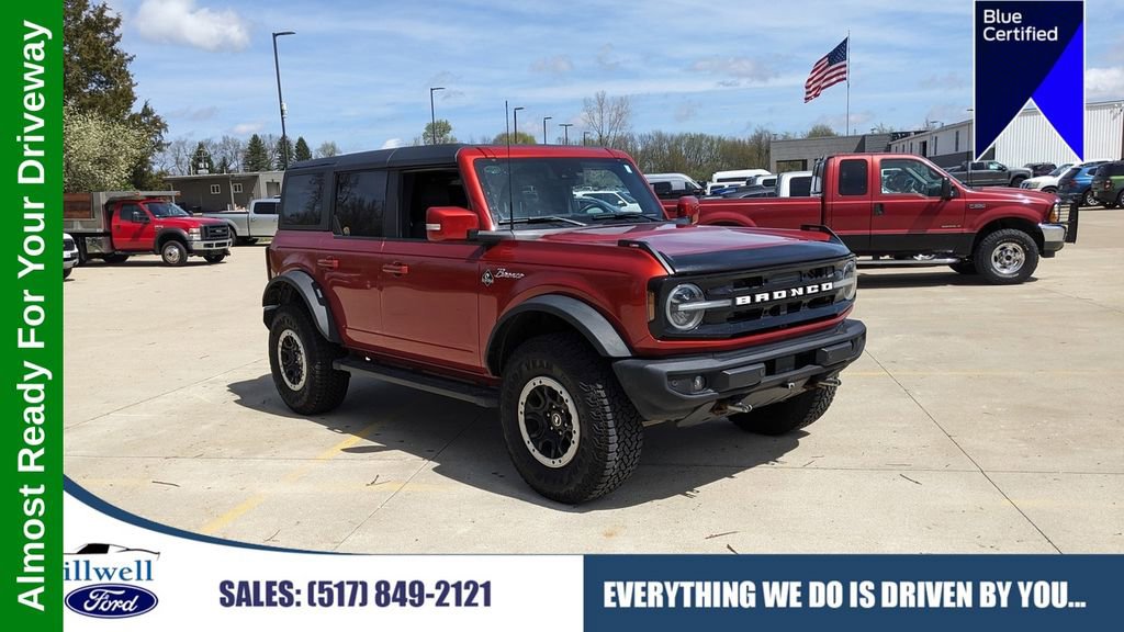 Certified 2022 Ford Bronco Outer Banks w/ Sasquatch Package