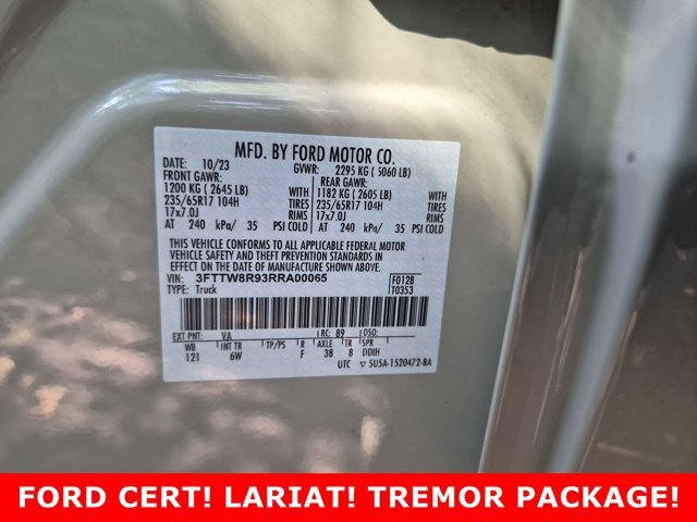Certified 2024 Ford Maverick Tremor w/ Tremor Off-Road Package AWD/4WD image 31