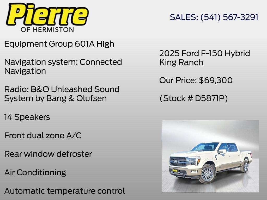 Certified 2025 Ford F150 King Ranch AWD/4WD image 6