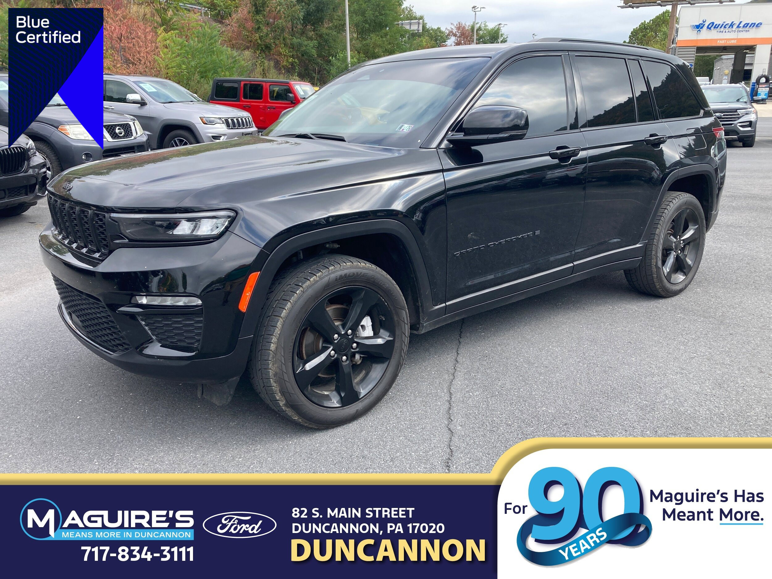 Used 2023 Jeep Grand Cherokee Limited w/ Black Appearance Package