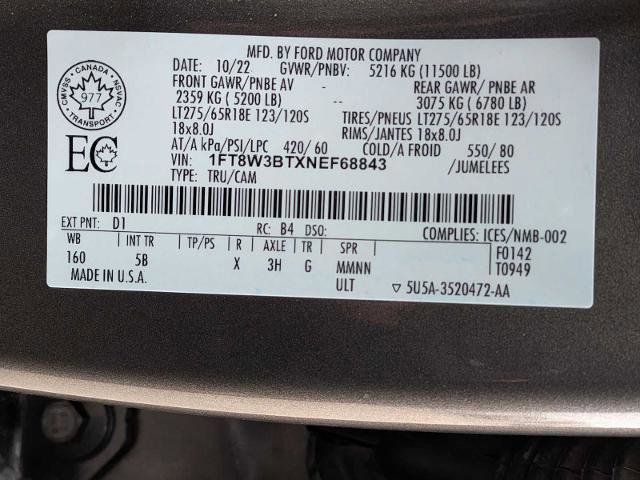 Certified 2022 Ford F350 Lariat w/ Lariat Ultimate Package AWD/4WD image 34