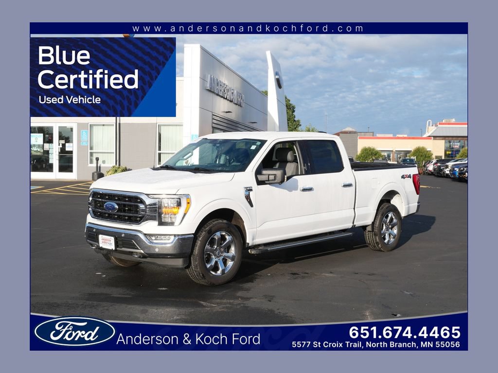 Certified 2021 Ford F150 XLT w/ Equipment Group 302A High AWD/4WD image 1