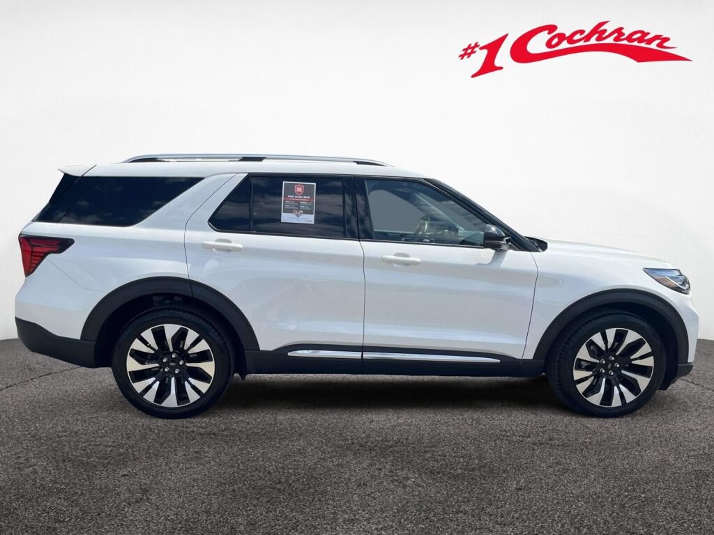 Certified 2025 Ford Explorer Platinum w/ LUX Leather Package AWD/4WD image 7