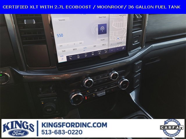 Certified 2023 Ford F150 XLT w/ Equipment Group 302A High image 13