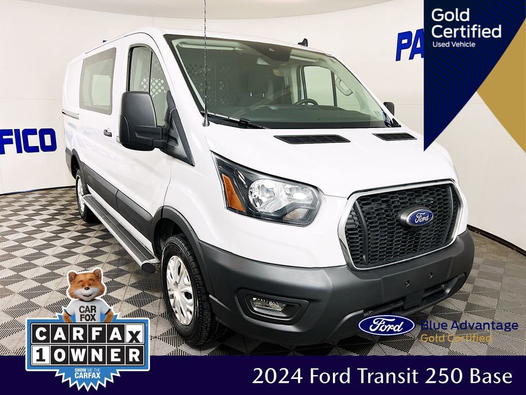 Certified 2024 Ford Transit 250 Low Roof w/ Exterior Upgrade Package