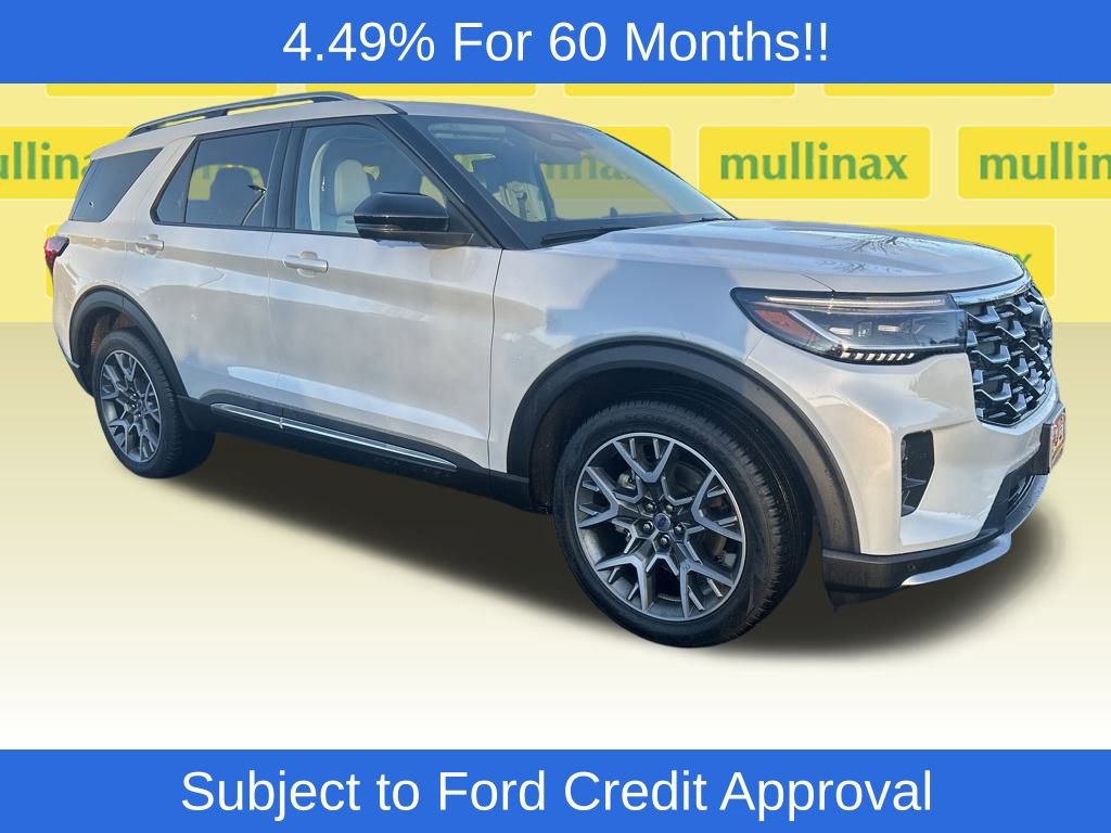 Certified 2025 Ford Explorer Platinum w/ Ultimate Package