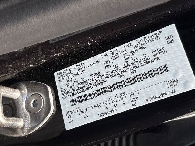 Certified 2024 Ford Escape ST-Line w/ Tech Pack #1 AWD/4WD image 17