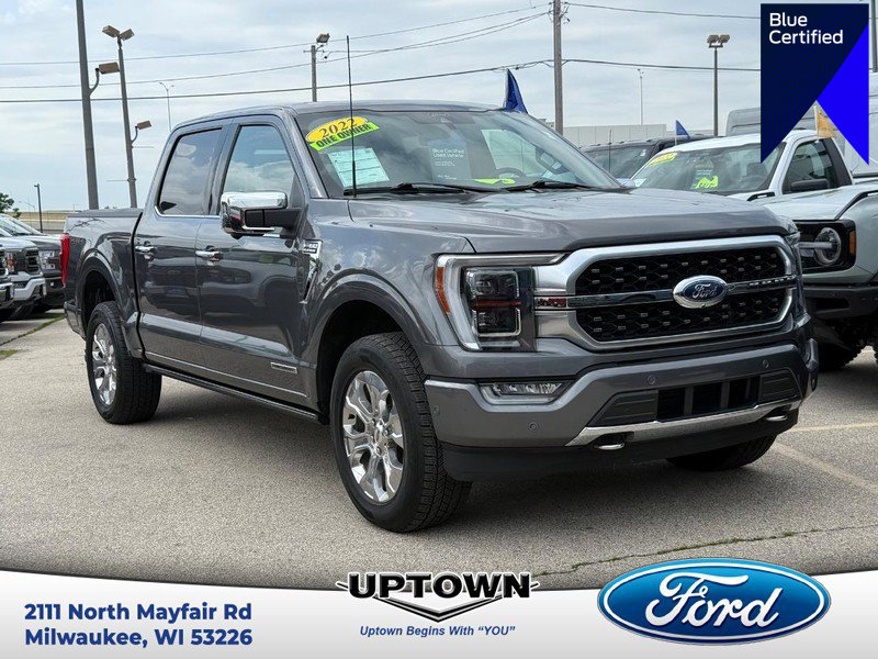 Certified 2022 Ford F150 Platinum w/ Equipment Group 701A High image 1