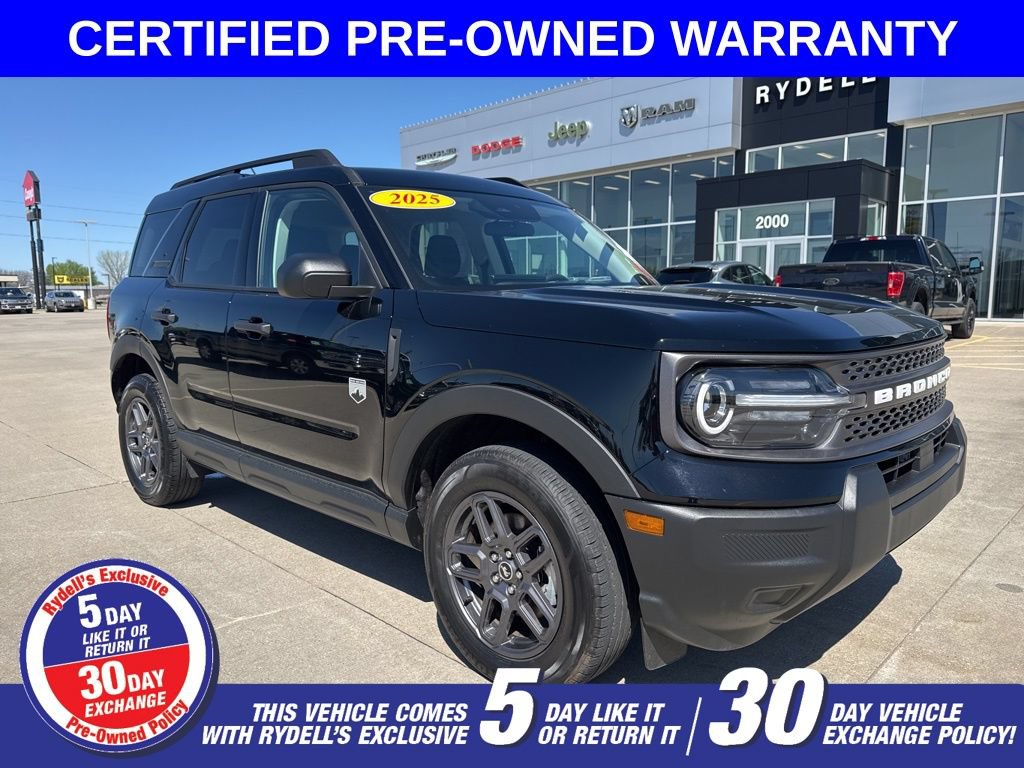 Certified 2025 Ford Bronco Sport Big Bend AWD/4WD image 1