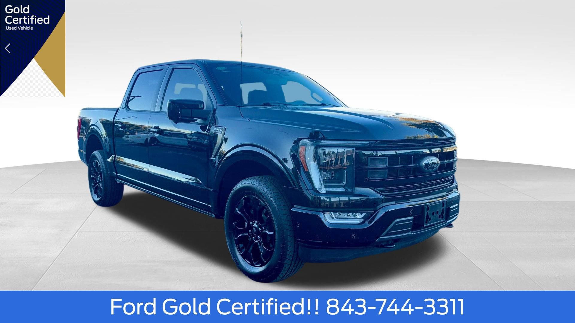 Certified 2023 Ford F150 Platinum w/ Equipment Group 701A High